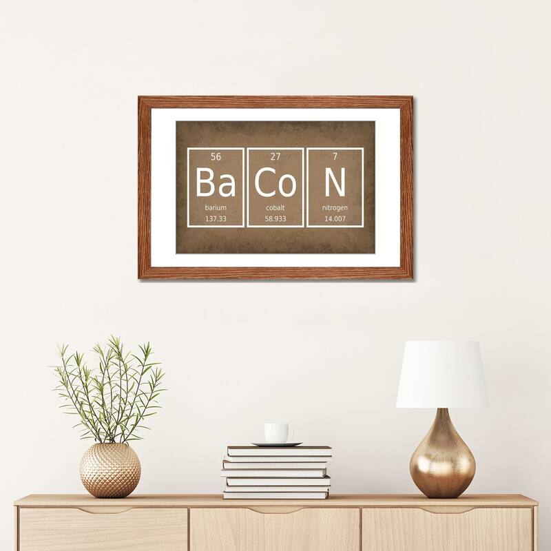iCanvas "Bacon" by GetYourNerdOn