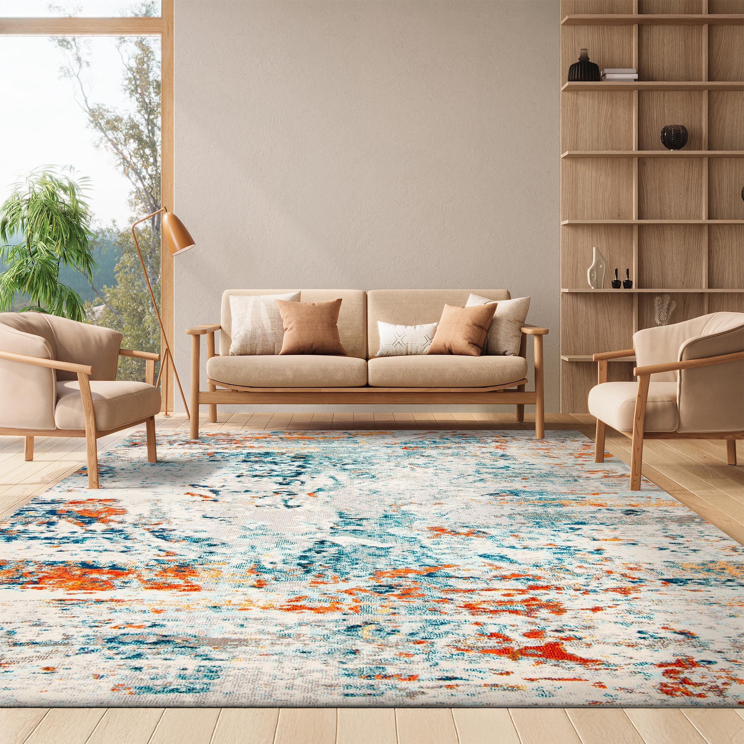 SAFAVIEH Madison Ladonna Modern Abstract Rug