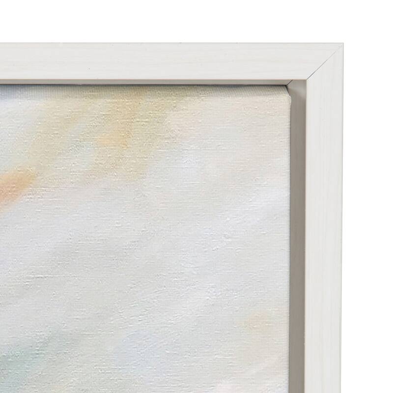 Kate and Laurel Sylvie Sunday Morning Framed Canvas by Mary Sparrow