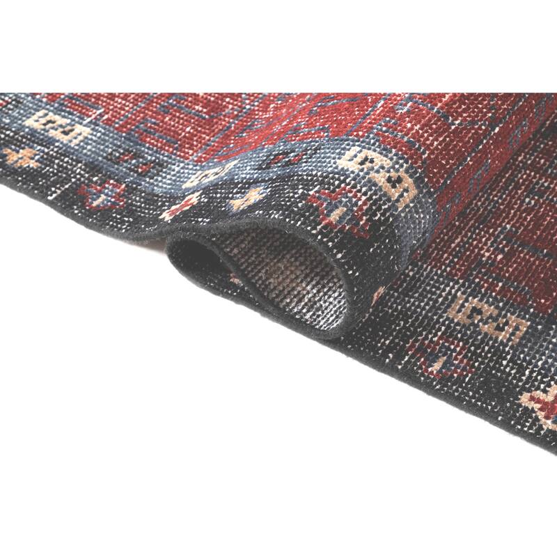 Terra by Obeetee Tuscany Eza Red Rug