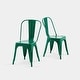 preview thumbnail 48 of 116, Industrial Metal 18 Inch Stackable Dining Chair Set