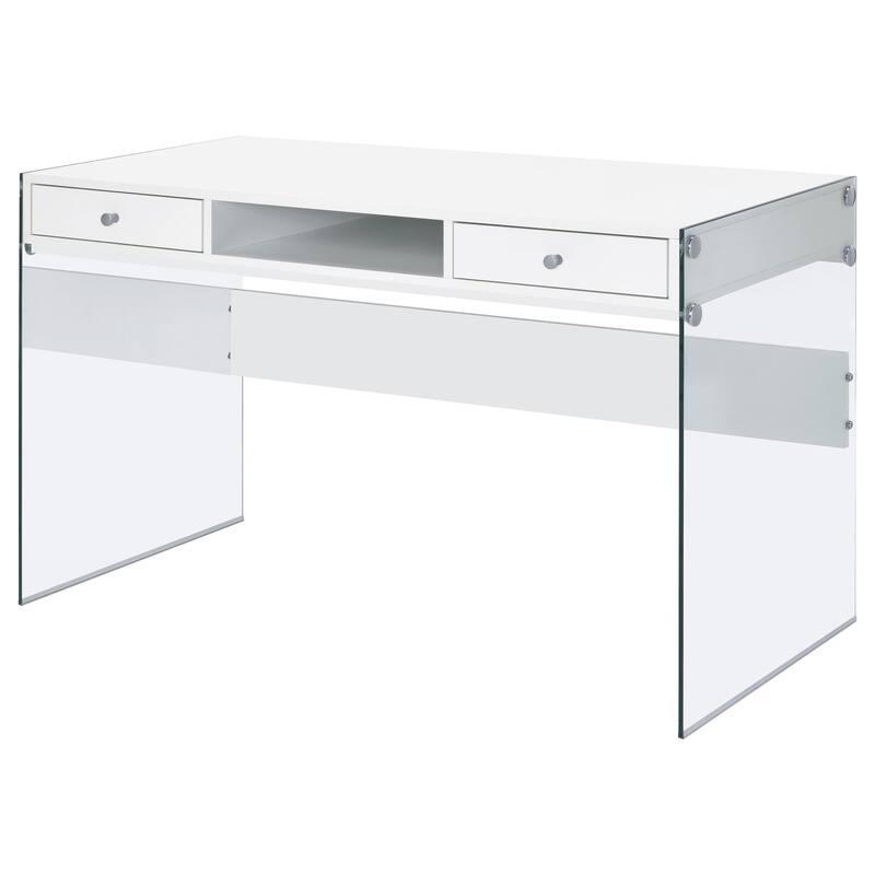 Dobrev Contemporary 48-inch 2-Drawer Writing Desk