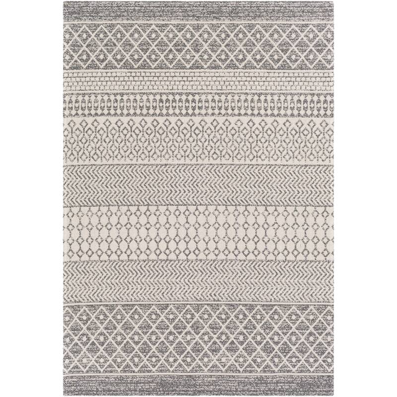 Livabliss Marbrey Moroccan Stripe Cotton Area Rug