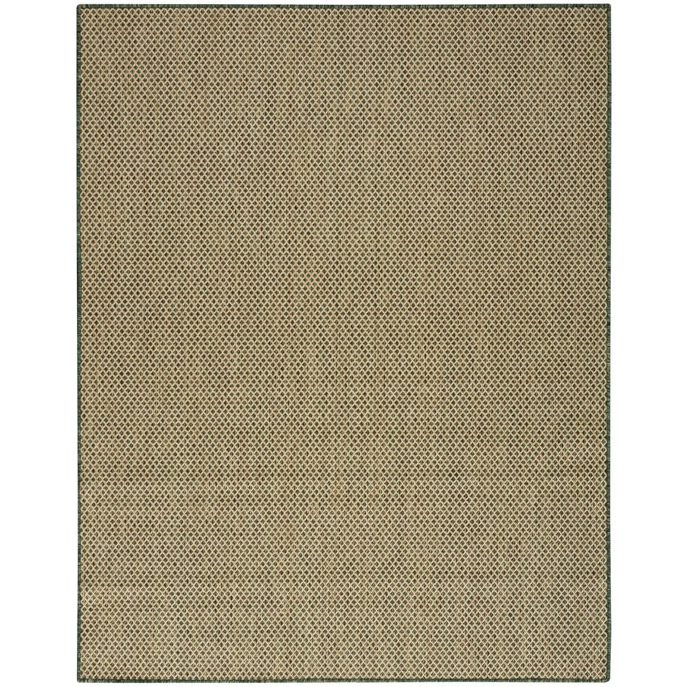 Nourison Courtyard Indoor/Outdoor Modern Geometric Area Rug