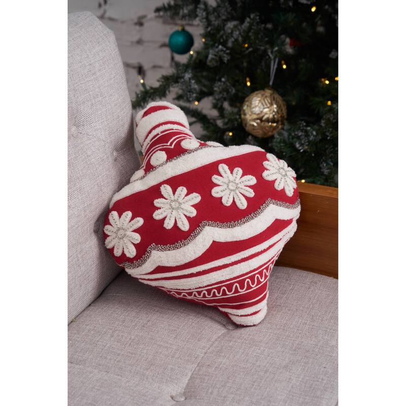 Scarlett Ornament Shaped Pillow