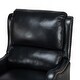 preview thumbnail 167 of 166, Brigida Multifunctional Modern Genuine Leather Nailhead Trim Recliner with Adjustable Footrest Set of 2 by HULALA HOME