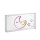 preview thumbnail 3 of 4, JONATHAN Y Moon 11.8" Contemporary Glam Acrylic Box USB Operated LED Neon Light, Pink/Yellow