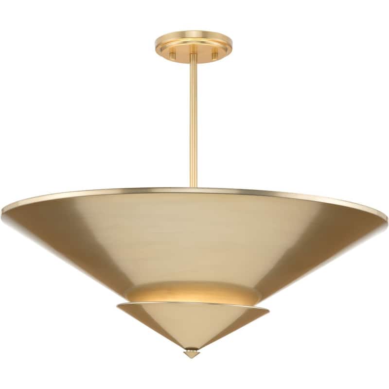 Progress Lighting P350270 Pinellas 4 Light 25" Wide Flush Mount