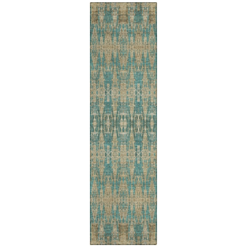 Machine Washable Indoor/ Outdoor Chantille Moroccan Boho Rug