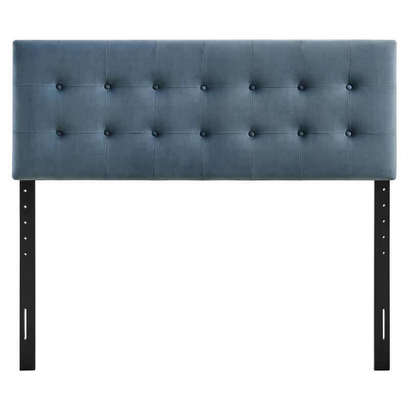 Emily Biscuit Tufted Performance Velvet Headboard