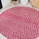 preview thumbnail 60 of 179, JONATHAN Y Trebol Moroccan Geometric Textured Weave Indoor/Outdoor Area Rug