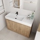 preview thumbnail 23 of 61, BNK 24/30/48/60 inch Freestanding Resin Sink Bathroom Vanity with Soft Close Door and Adjustable Shelf