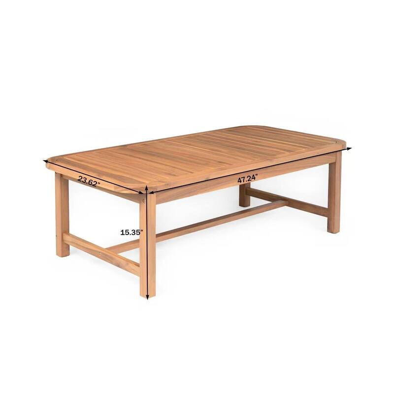 Christopher Knight Home - 47.24''Outdoor Patio Acacia Wood Coffee Table