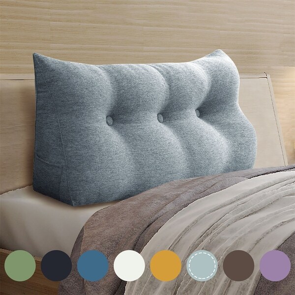 Wedge pillow for twin bed on sale