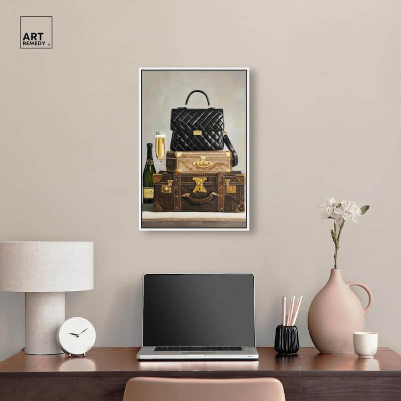 Getaway Necessities Canvas by Art Remedy