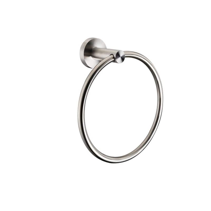 Bagno Nera Stainless Steel Towel Ring - N/A