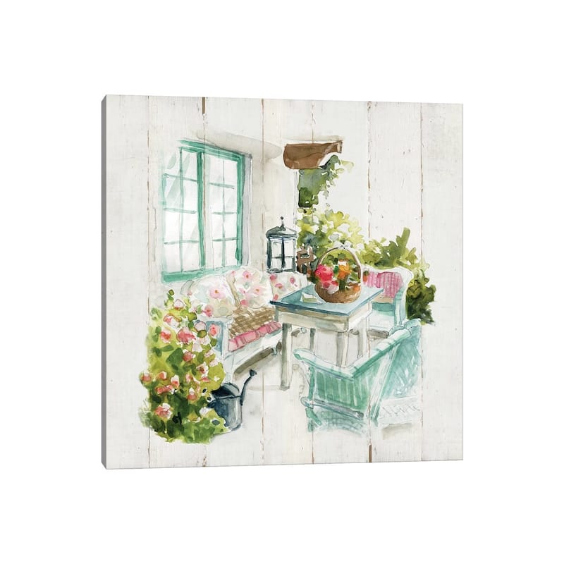 iCanvas "Shiplap Cottage Retreat" by Carol Robinson Canvas Print