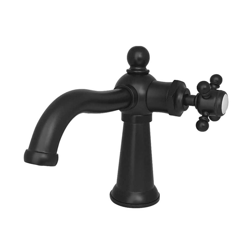 Nautical Single-Handle Bathroom Faucet with Push Pop-Up
