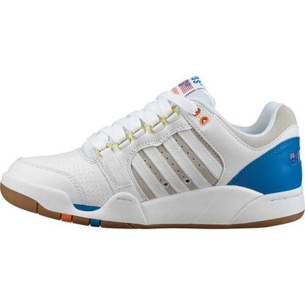 blue and orange k swiss