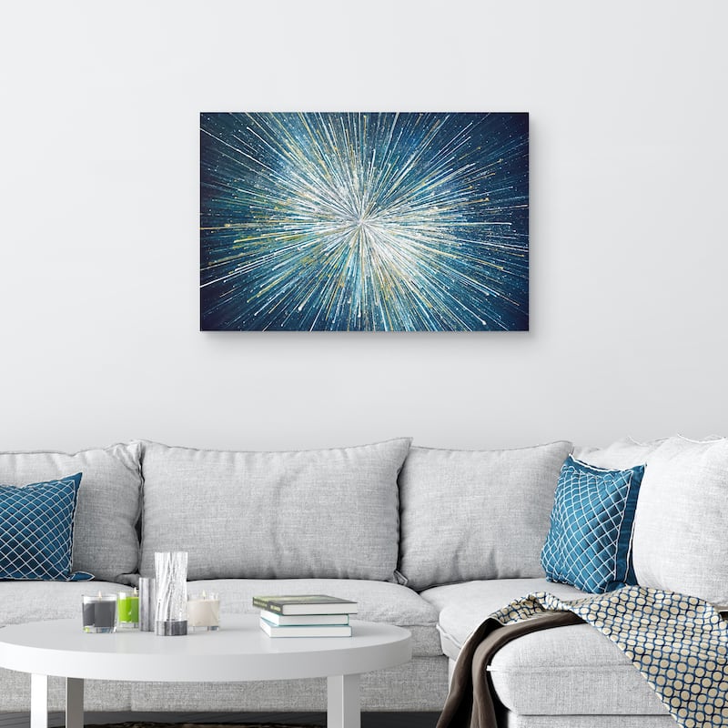 Starburst by Studio Arts Canvas Art Print