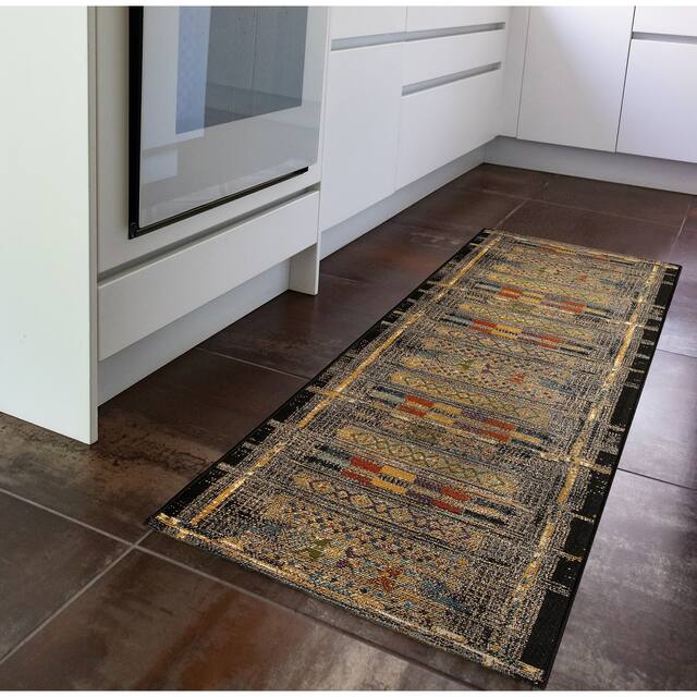 Liora Manne Marina Tribal Stripe Indoor/Outdoor Rug