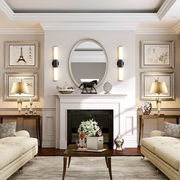 Modern Wall Sconce with Bubble Crystal Dimmable LED Wall Lights for Living Room N A Bed Bath Beyond 38284040