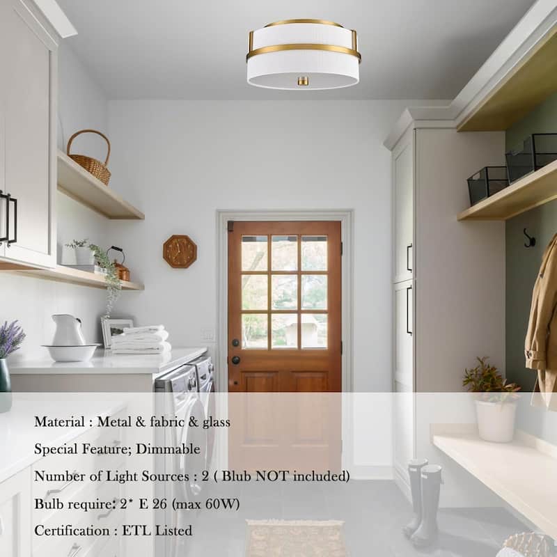 Vintage ceiling light gold proch light metal bedroom light