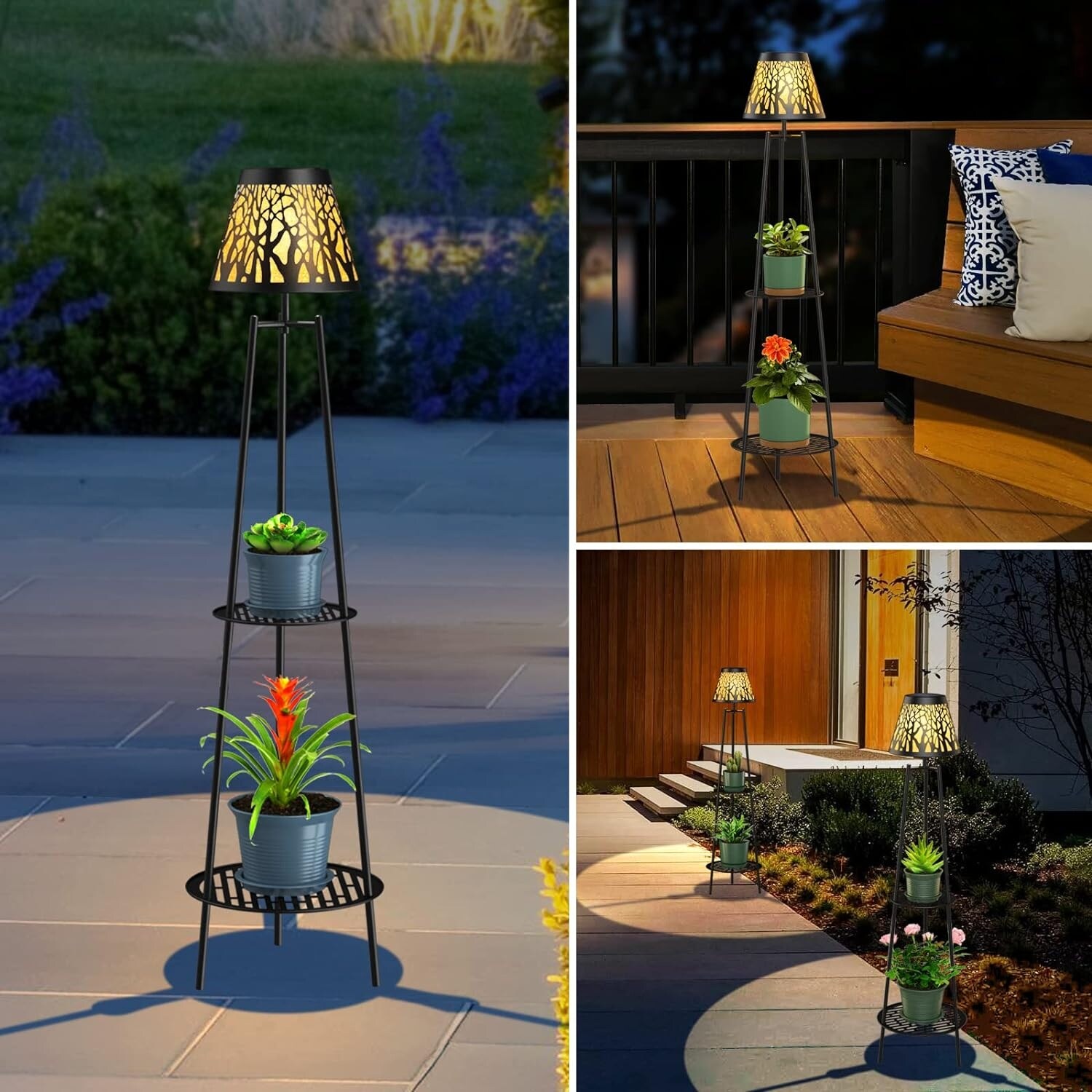 Outdoor solar light stand 2025