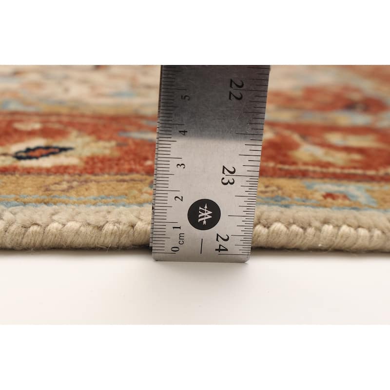 ECARPETGALLERY Hand-knotted Jules Sultane Cream Wool Rug - 3'11 x 6'0
