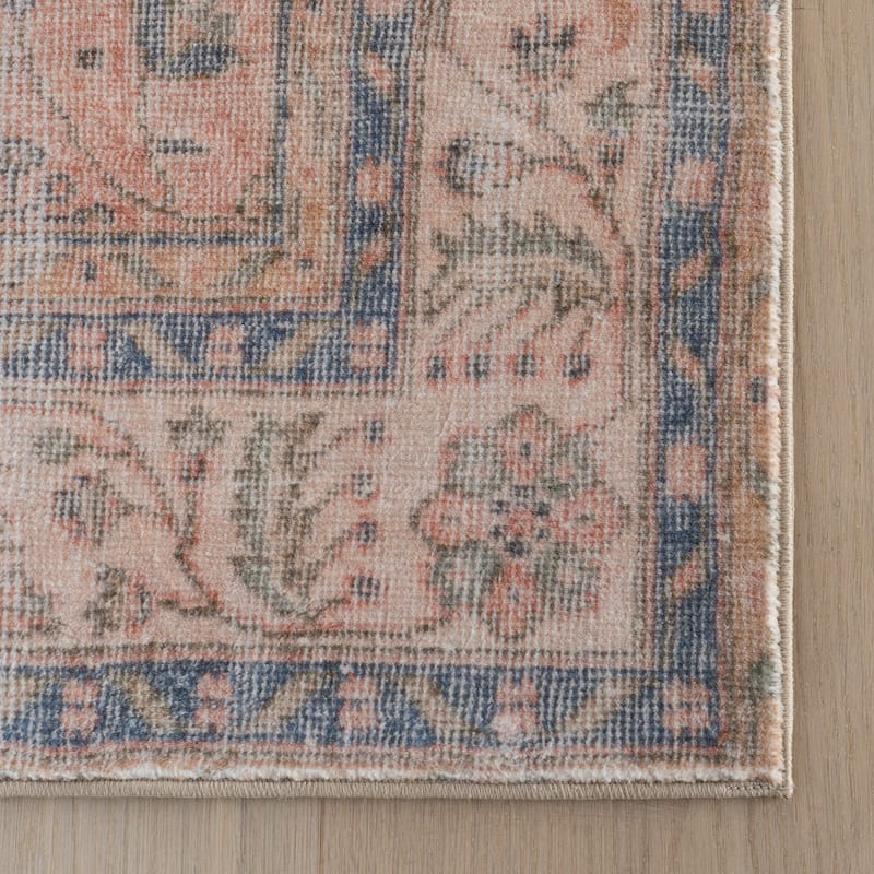 Nuloom Elendra Traditional Bordered Washable Rug