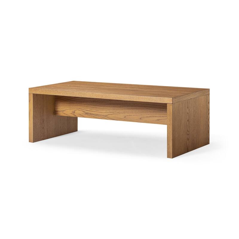 Maven Lane Zeno Rectangular Coffee Table - Natural
