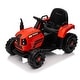 preview thumbnail 10 of 42, 24V Electric Ride-On Tractor for Kids with Detachable Trailer, 400W Motor, and MP3