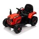 preview thumbnail 35 of 58, Christmas Gift 24V Kids Electric Ride On Tractor with Trailer, Dual 200W Motors, and Parental Remote