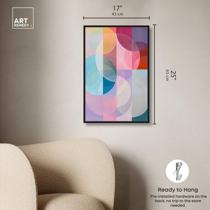 Oneiric Circles I Canvas by Art Remedy