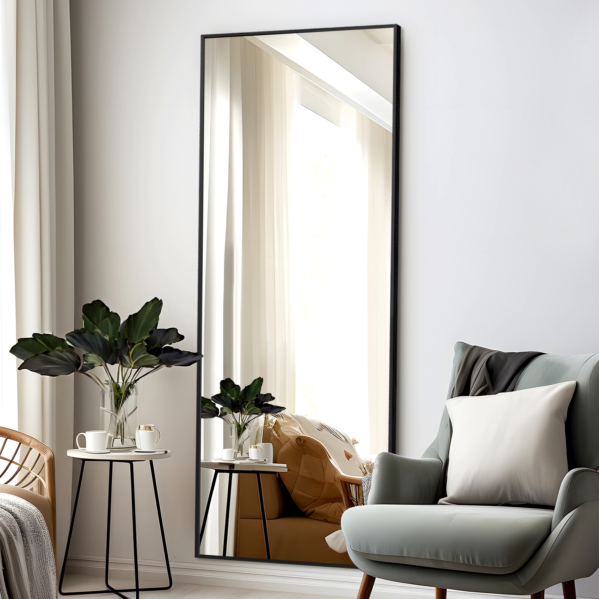 как выглядит Modern Full Length Floor Mirror фото