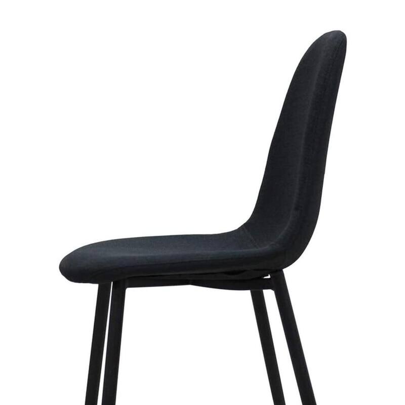 Modern Upholstered Cover Dining Chair for Kitchen, Set of 4 - N/A