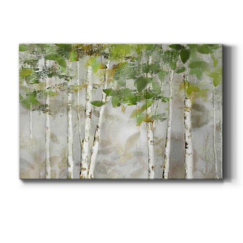 Evergreen Forest Premium Gallery Wrapped Canvas - Ready to Hang - 12X18