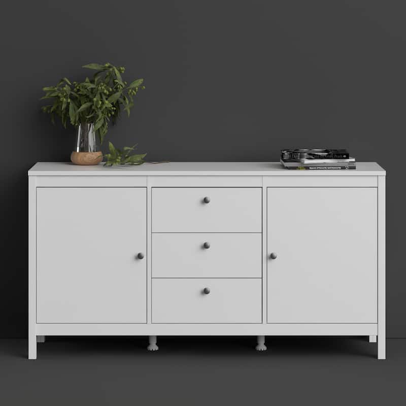 Porch & Den Madrid 2-Door Sideboard with 3-Drawers