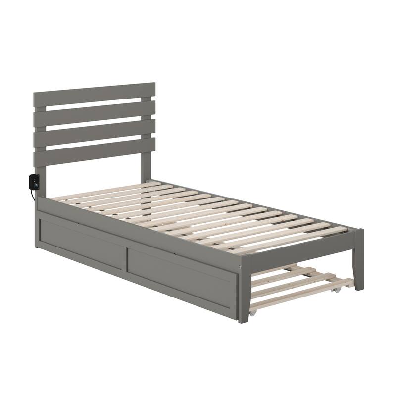 Oxford Bed with Twin XL Trundle