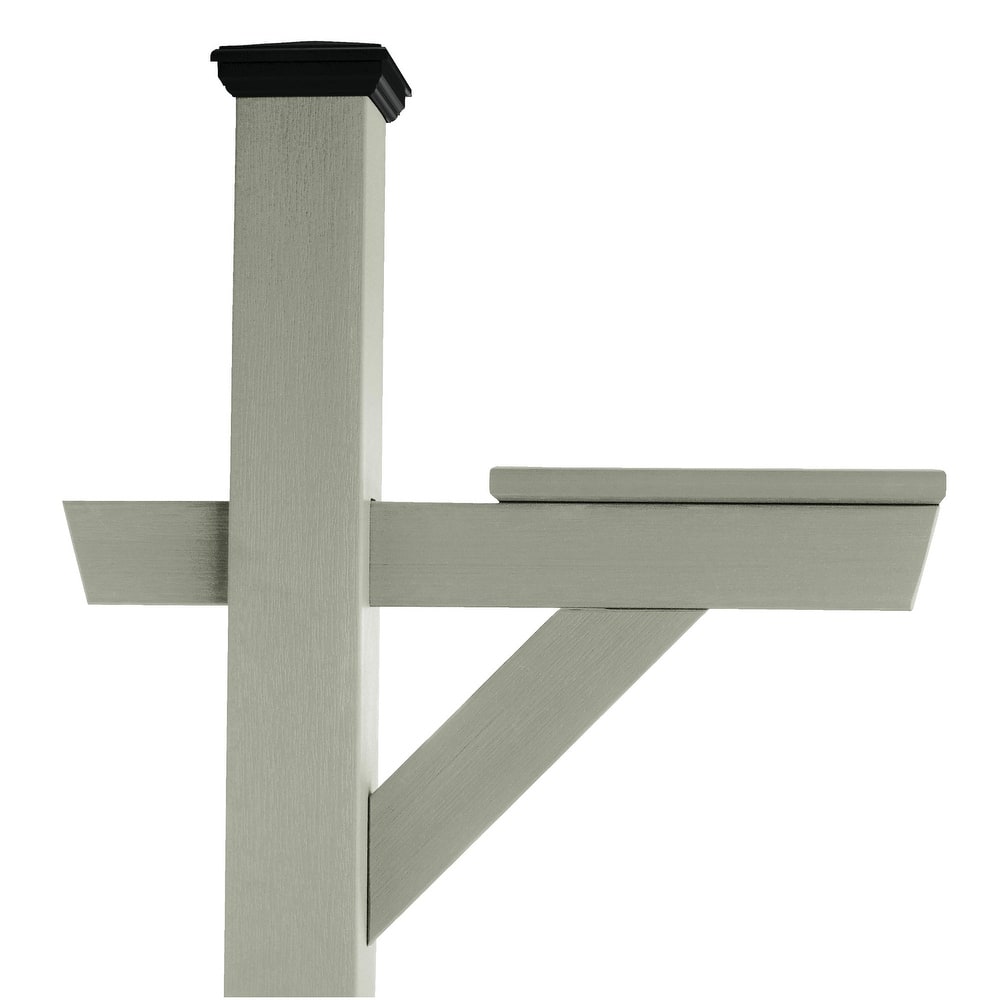 HIGHWOOD Eco-friendly Hazleton Mailbox Post