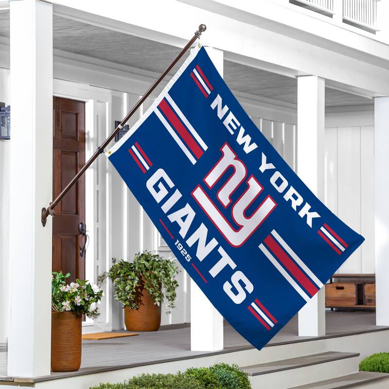 New York Giants Single Sided Flag w/ 2 Grommets, 3'x5'
