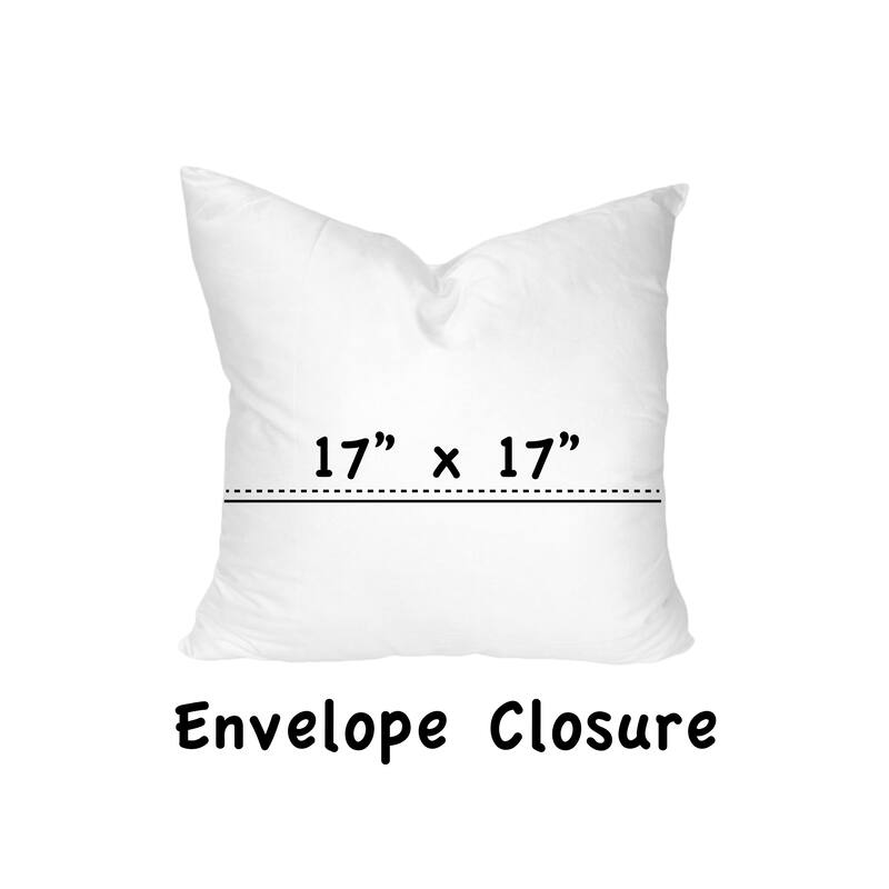 Indoor/Outdoor Soft Royal Pillow, Envelope Cover with Insert, 17x17