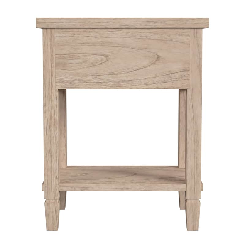 Flagstaff 1-Drawer Cane Nightstand
