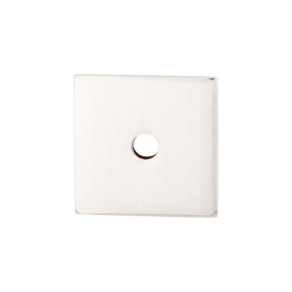 Top Knobs TK94 1" Square Cabinet Knob Backplate from the Sanctuary Series