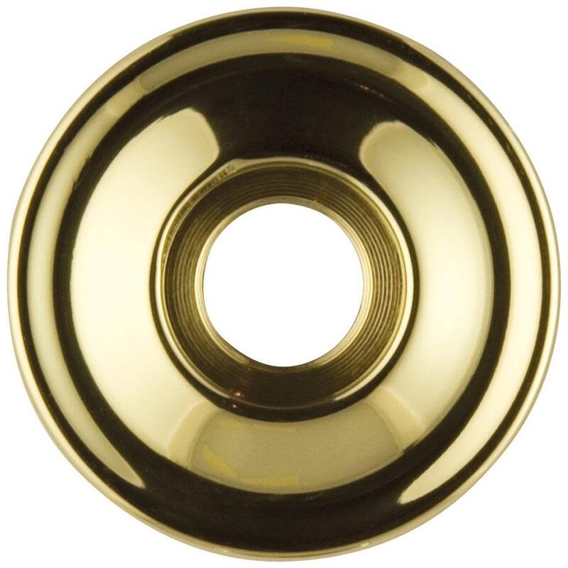 Baldwin Pair of Estate Rosettes for Dummy Functions - Non-Lacquered Brass