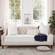 preview thumbnail 75 of 103, Silver Orchid Performance Fabric Heston Upholstered Tufted Sofa Bed Irish Cream - Linen - Twin