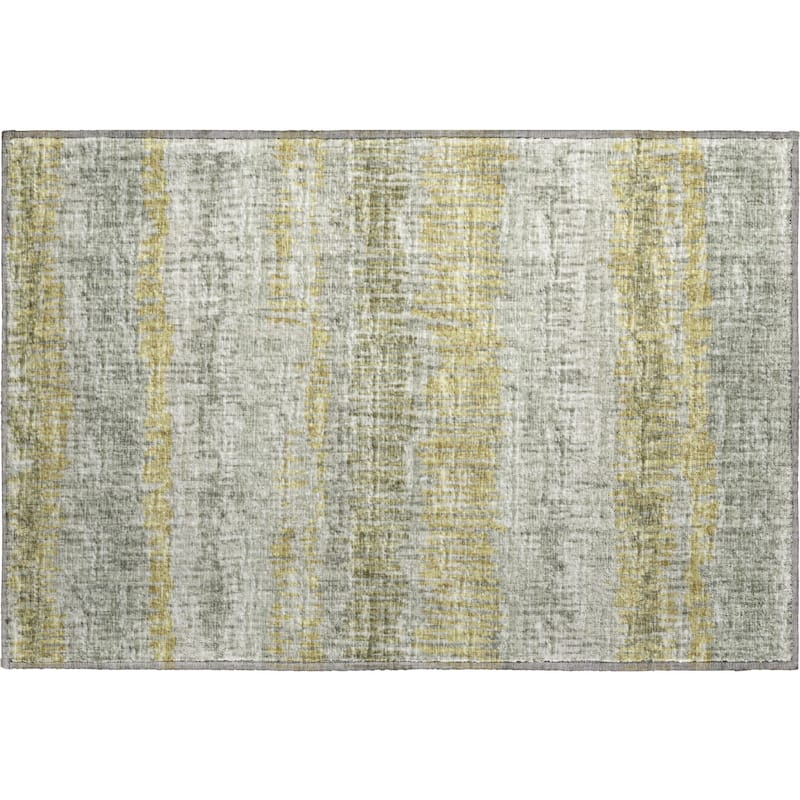 Premium Washable Super Soft Abstract Ombre Stripes Mayfield Rug