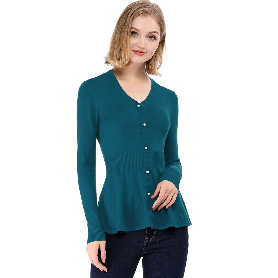 Womens peplum sweaters Clearance
