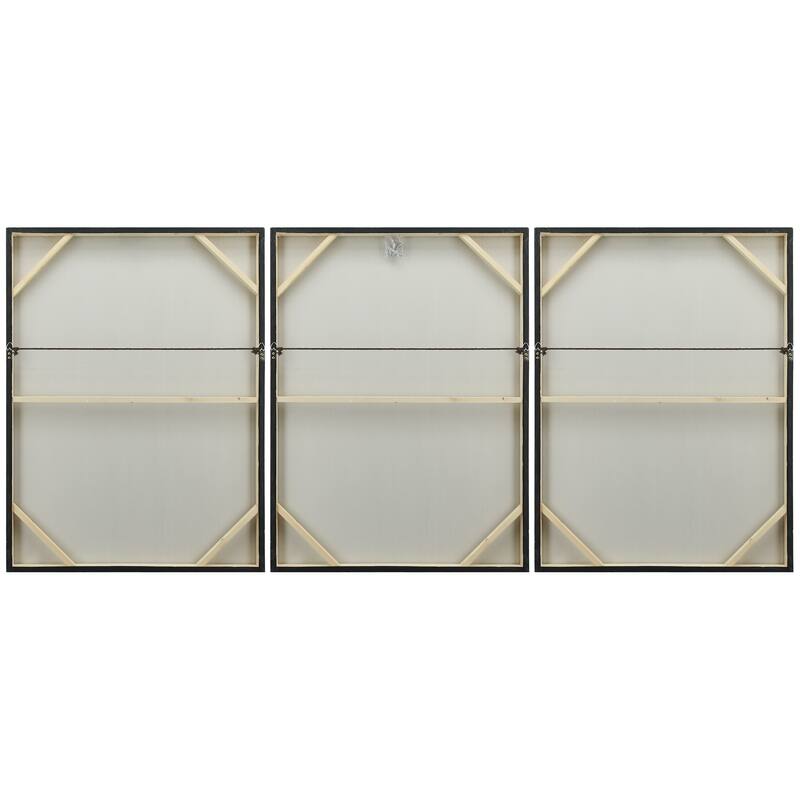 Blizzard Textured Metallic Hand Painted Wall Art by Martin Edwards