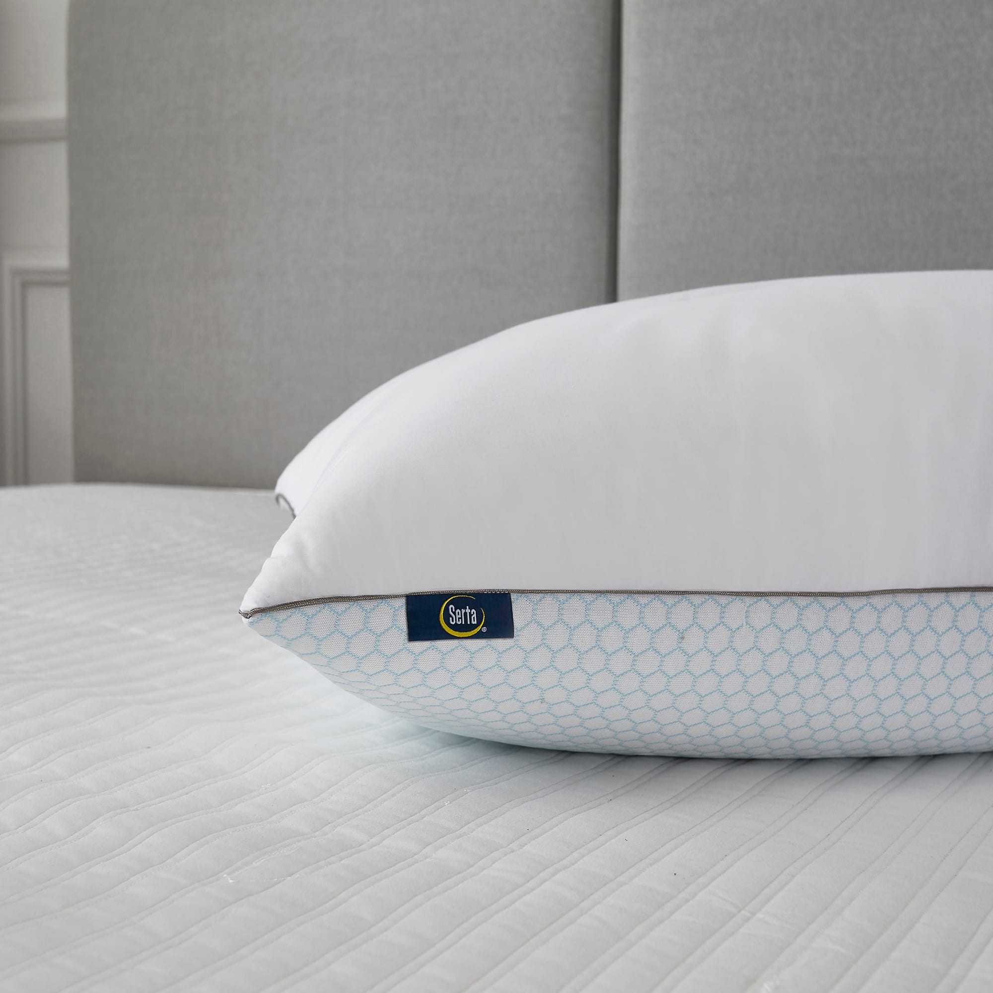 Serta Summer / Winter White Goose Feather Pillow (Set Of 2) - Bed Bath ...